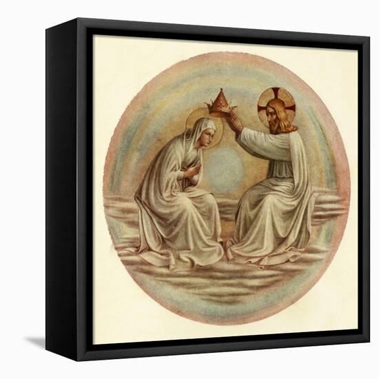 'The Coronation of the Virgin', 15th century, (c1909)-Fra Angelico-Framed Premier Image Canvas