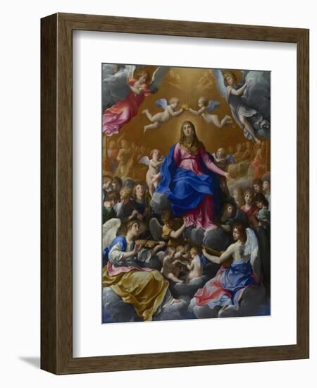 The Coronation of the Virgin, 1607-Guido Reni-Framed Giclee Print