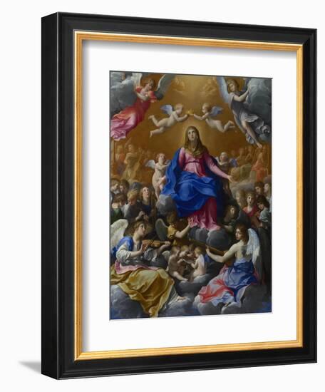 The Coronation of the Virgin, 1607-Guido Reni-Framed Giclee Print