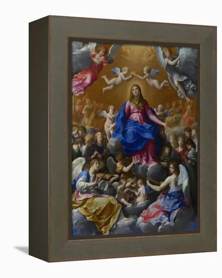 The Coronation of the Virgin, 1607-Guido Reni-Framed Premier Image Canvas