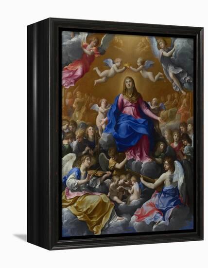 The Coronation of the Virgin, 1607-Guido Reni-Framed Premier Image Canvas