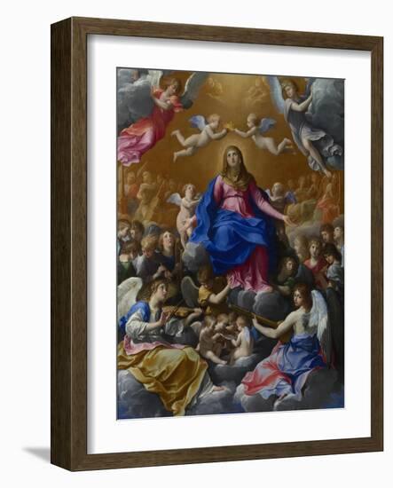 The Coronation of the Virgin, 1607-Guido Reni-Framed Giclee Print