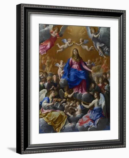 The Coronation of the Virgin, 1607-Guido Reni-Framed Giclee Print