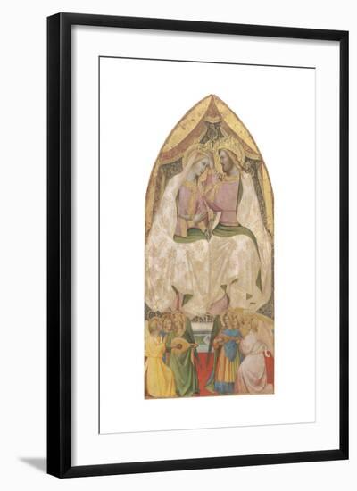 The Coronation of the Virgin, C.1370-Agnolo Gaddi-Framed Giclee Print