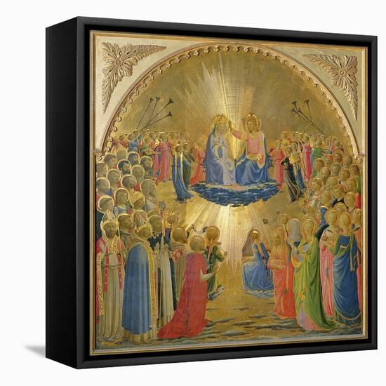 The Coronation of the Virgin, c.1440-Fra Angelico-Framed Premier Image Canvas