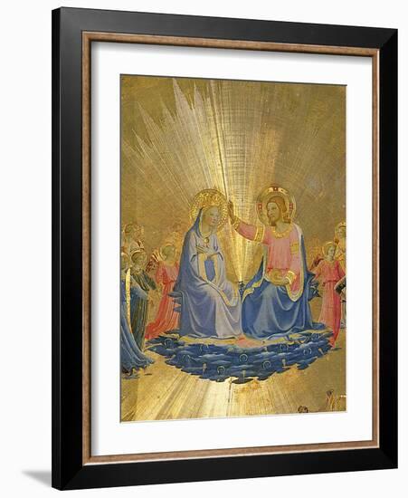 The Coronation of the Virgin, C.1440-Fra Angelico-Framed Giclee Print