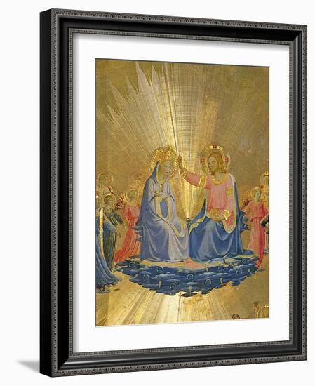 The Coronation of the Virgin, C.1440-Fra Angelico-Framed Giclee Print