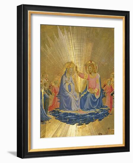 The Coronation of the Virgin, C.1440-Fra Angelico-Framed Giclee Print