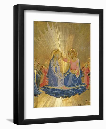 The Coronation of the Virgin, C.1440-Fra Angelico-Framed Giclee Print