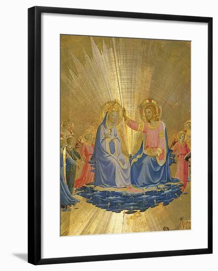 The Coronation of the Virgin, C.1440-Fra Angelico-Framed Giclee Print