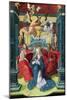 The Coronation of the Virgin (Oil on Canvas)-German School-Mounted Giclee Print