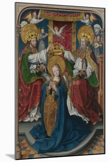 The Coronation of the Virgin (The Liesborn Altarpiec), C. 1520-Jan Baegert-Mounted Giclee Print