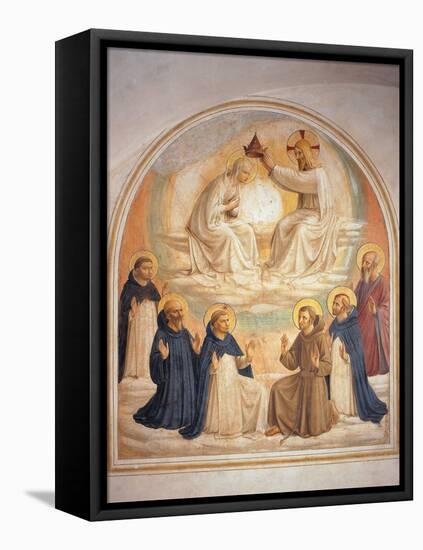 The Coronation of the Virgin-Fra Angelico-Framed Premier Image Canvas