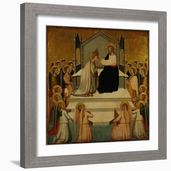 The Coronation of the Virgin-Maso Di Banco-Framed Giclee Print