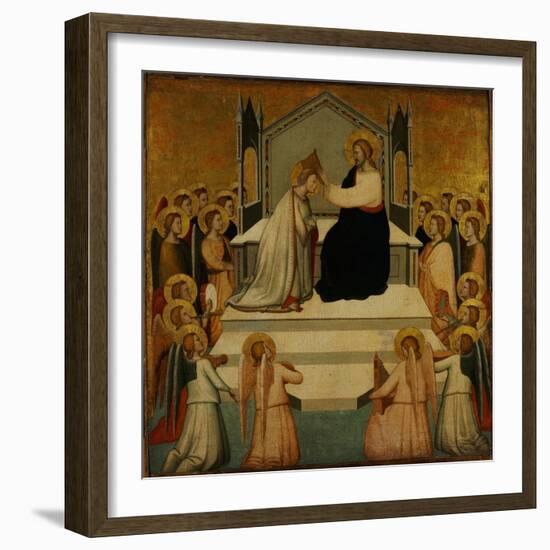 The Coronation of the Virgin-Maso Di Banco-Framed Giclee Print