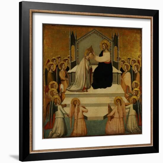 The Coronation of the Virgin-Maso Di Banco-Framed Giclee Print