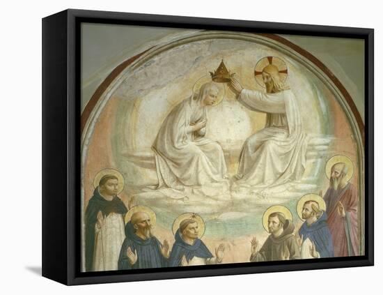 The Coronation of the Virgin-Fra Angelico-Framed Premier Image Canvas