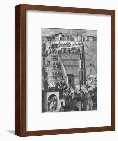 The Coronation procession of Edward VI, 1547 (1904)-Unknown-Framed Giclee Print