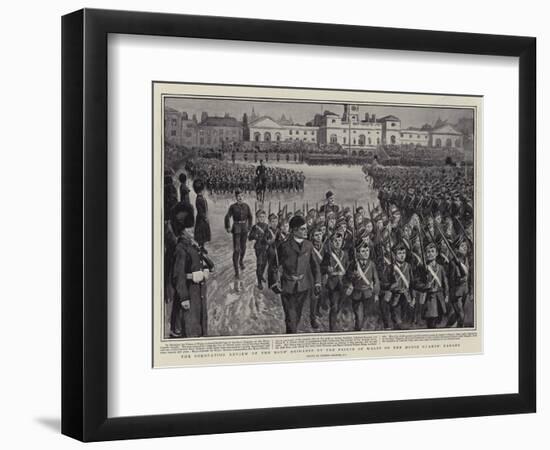 The Coronation Review of the Boys' Brigades by the Prince of Wales on the Horse Guards' Parade-Gordon Frederick Browne-Framed Giclee Print