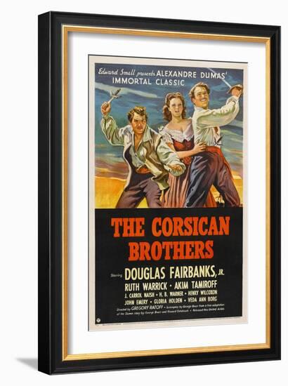 The Corsican Brothers, 1941, Directed by Gregory Ratoff-null-Framed Giclee Print