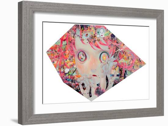 The Cosmos are None of My Business-Hikari Shimoda-Framed Art Print