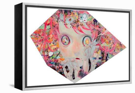 The Cosmos are None of My Business-Hikari Shimoda-Framed Stretched Canvas