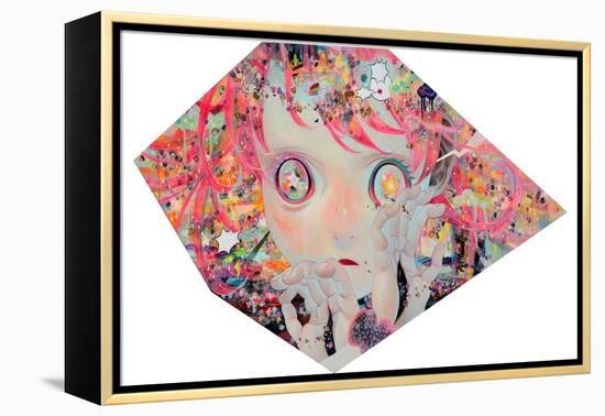 The Cosmos are None of My Business-Hikari Shimoda-Framed Stretched Canvas