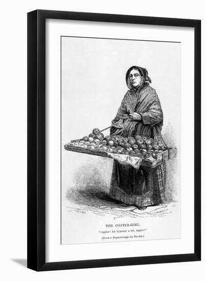 The Coster-Girl-null-Framed Giclee Print