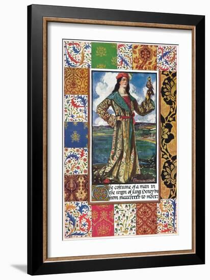 The Costume of a Man in the Reign of King Henry VII, 15th century, (1904)-Unknown-Framed Giclee Print