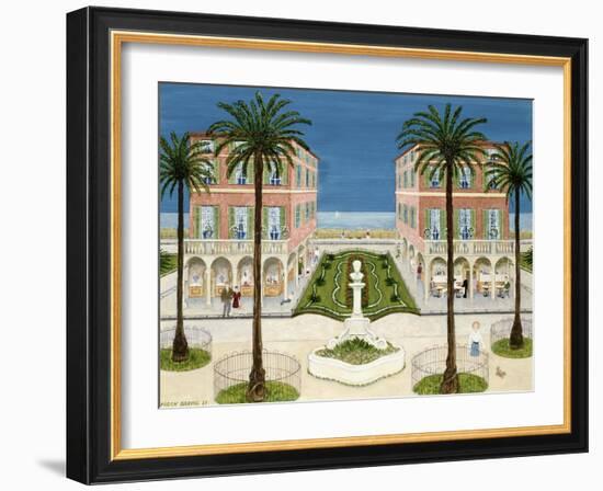 The Cote d'Azur, 1981-Mark Baring-Framed Giclee Print