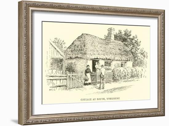 The Cottage at Routh, Yorkshire-Alfred Robert Quinton-Framed Giclee Print