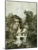 The Cottage by the Mill U.K. 19th Century-null-Mounted Giclee Print