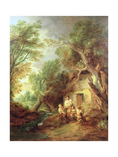 The Cottage Door 1780s Giclee Print By Thomas Gainsborough Art Com