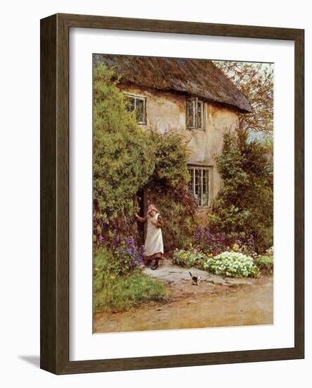 The Cottage Door, 1899-Helen Paterson Allingham-Framed Giclee Print