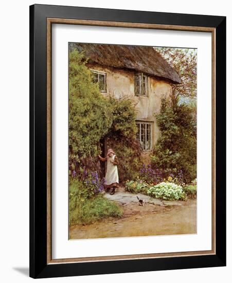 The Cottage Door, 1899-Helen Paterson Allingham-Framed Giclee Print