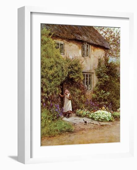 The Cottage Door, 1899-Helen Paterson Allingham-Framed Giclee Print