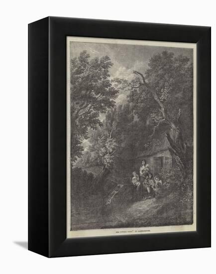 The Cottage Door-Thomas Gainsborough-Framed Premier Image Canvas