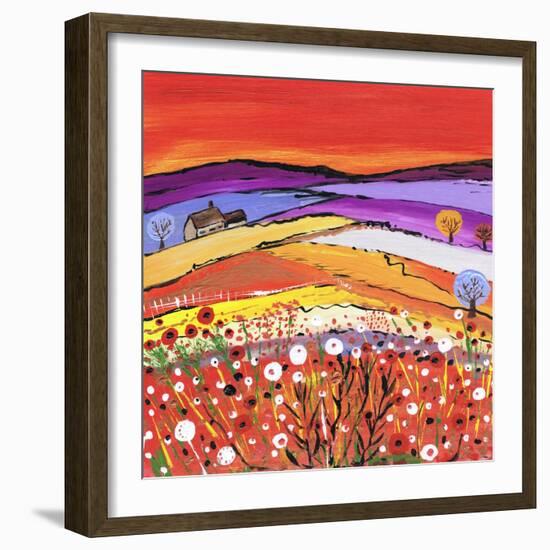 The Cottage on the Hill-Caroline Duncan-Framed Giclee Print