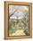 The Cottages of Auvers, 1872-73-Paul Cézanne-Framed Premier Image Canvas