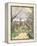 The Cottages of Auvers, 1872-73-Paul Cézanne-Framed Premier Image Canvas