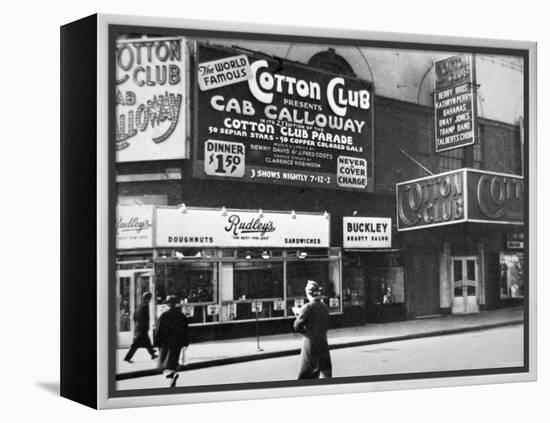 The Cotton Club in Harlem, New York City, c.1930-American Photographer-Framed Premier Image Canvas