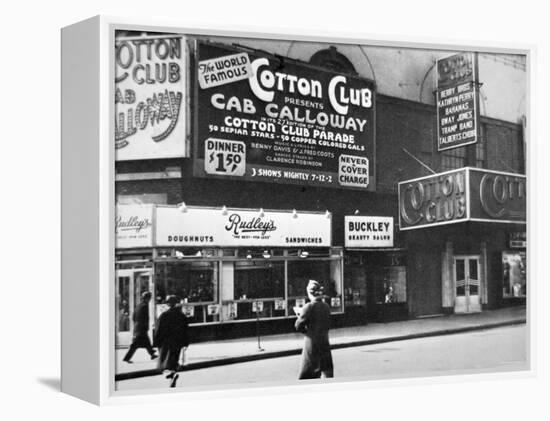 The Cotton Club in Harlem, New York City, c.1930-American Photographer-Framed Premier Image Canvas