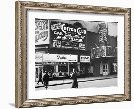 The Cotton Club in Harlem, New York City, c.1930-American Photographer-Framed Photographic Print