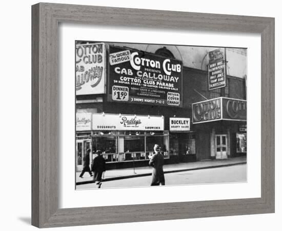 The Cotton Club in Harlem, New York City, c.1930-American Photographer-Framed Photographic Print