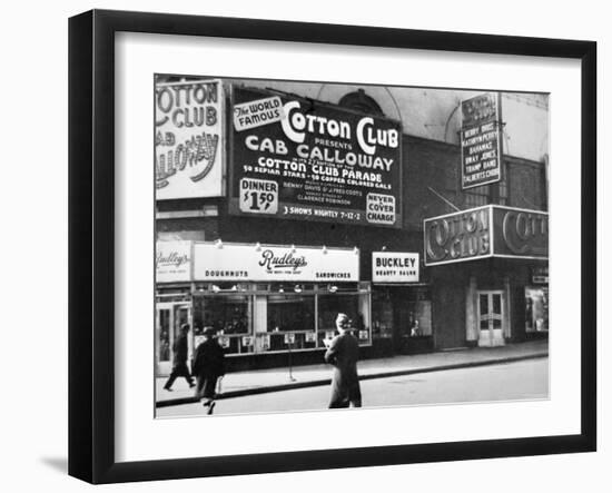 The Cotton Club in Harlem, New York City, c.1930-American Photographer-Framed Photographic Print