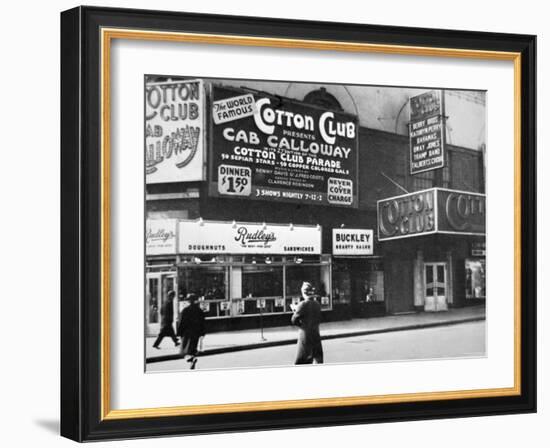 The Cotton Club in Harlem, New York City, c.1930-American Photographer-Framed Photographic Print