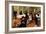 The Cotton Exchange-Edgar Degas-Framed Art Print