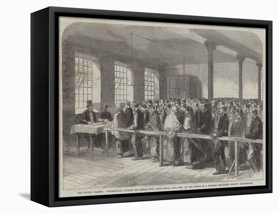 The Cotton Famine-null-Framed Premier Image Canvas