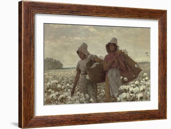 The Cotton Pickers, 1876-Winslow Homer-Framed Giclee Print