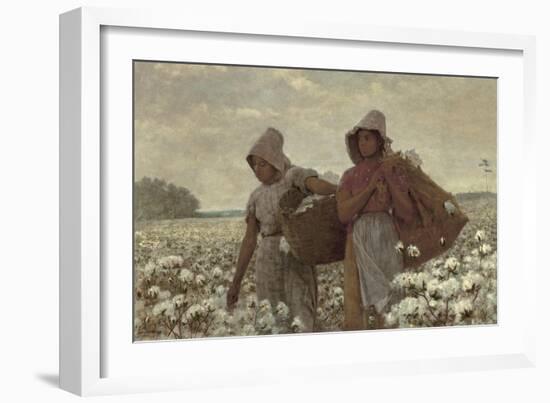 The Cotton Pickers, 1876-Winslow Homer-Framed Giclee Print